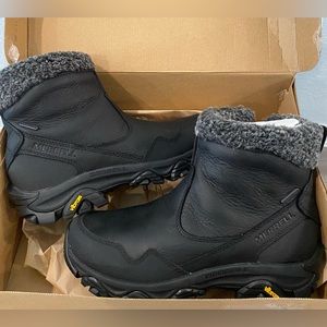 Merrell Coldpack 3 Thermo Mid Zip Ladies Womens Waterproof Ankle Boots Size 7.5